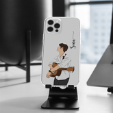 Aesthetic Boys Name Signature Transparent Case 3